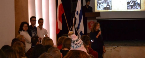 Spotkanie z młodzieżą z Izraela - 26.10.2015r.