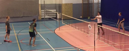  III miejsce w województwie śląskim w badmintonie chłopców